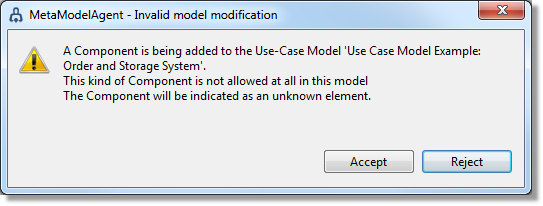 Preventer dialog example